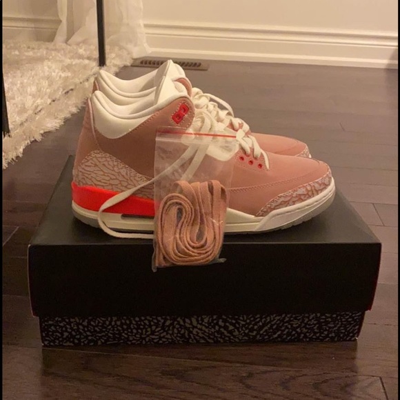 Jordan 3 Retro (Rustic Pink) - Picture 3 of 3